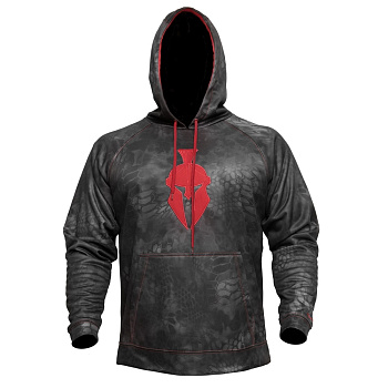 ТОЛСТОВКА С КАПЮШОНОМ KRYPTEK TARTAROS HOODIE TYPHON/RED