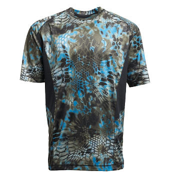 ФУТБОЛКА KRYPTEK AURA КОРОТКИЕ РУКАВА NEPTUNE/BLACK