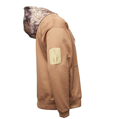 ТОЛСТОВКА С КАПЮШОНОМ KRYPTEK OPS HOODIE HIGHLANDER/COYOTE- фото №3