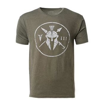 ФУТБОЛКА KRYPTEK THREE КОРОТКИЕ РУКАВА OLIVE HEATHER