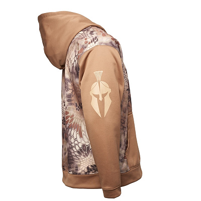 ТОЛСТОВКА С КАПЮШОНОМ KRYPTEK TRIAD HOODIE HIGHLANDER/COYOTE- фото №3