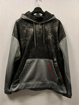 ТОЛСТОВКА С КАПЮШОНОМ KRYPTEK TRIAD HOODIE TYPHON/DARK CHARCOAL
