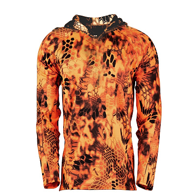 ТОЛСТОВКА С КАПЮШОНОМ KRYPTEK CRONOS HOODIE INFERNO- фото №1