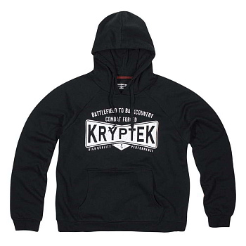 ТОЛСТОВКА С КАПЮШОНОМ KRYPTEK COVERT HOODIE ЧЕРНЫЙ