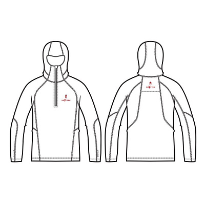 ТОЛСТОВКА С КАПЮШОНОМ KRYPTEK SHERPA ZIP HOODIE HIGHLANDER- фото №3