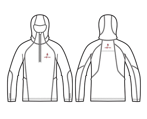 ТОЛСТОВКА С КАПЮШОНОМ KRYPTEK SHERPA ZIP HOODIE MANDRAKE- фото №3