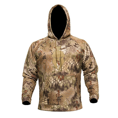 ТОЛСТОВКА С КАПЮШОНОМ KRYPTEK TARTAROS HOODIE HIGHLANDER/TAN- фото №1