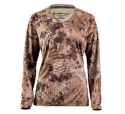 ФУТБОЛКА KRYPTEK WOMEN'S HYPERION LS CREW HIGHLANDER- фото №2