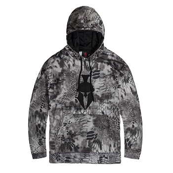 ТОЛСТОВКА С КАПЮШОНОМ KRYPTEK TARTAROS HOODIE RAID/BLACK