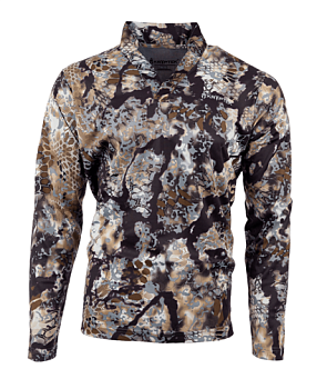 ТОЛСТОВКА KRYPTEK DALLOL LIGHTWEIGHT ВОРОТНИК РЕГБИ ДЛИННЫЕ РУКАВА SKYFALL