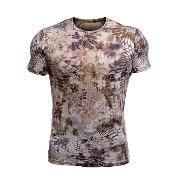 ФУТБОЛКА ТЕРМОБЕЛЬЁ KRYPTEK HOPLITE II MERINO SS CREW LW ТОНКАЯ HIGHLANDER