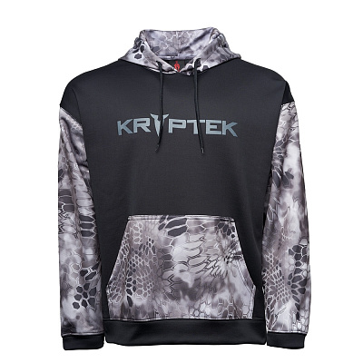 ТОЛСТОВКА С КАПЮШОНОМ KRYPTEK MARS HOODIE RAID/BLACK- фото №1