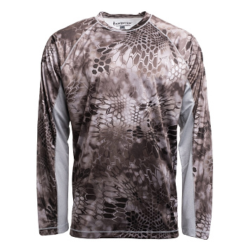 ФУТБОЛКА KRYPTEK AURA ДЛИННЫЕ РУКАВА RAID/WOLF GREY