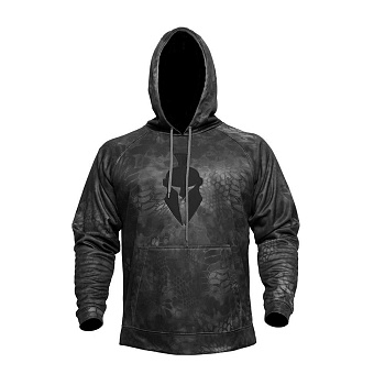 ТОЛСТОВКА С КАПЮШОНОМ KRYPTEK TARTAROS HOODIE TYPHON/BLACK