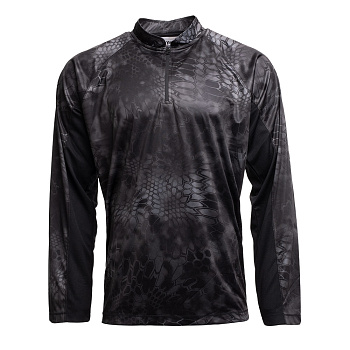ТОЛСТОВКА KRYPTEK ZEPHYR 1/2 ZIP TYPHON/BLACK
