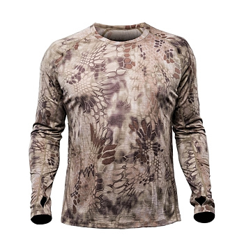 ФУТБОЛКА ТЕРМОБЕЛЬЁ KRYPTEK HOPLITE II MERINO LS CREW LW ТОНКАЯ HIGHLANDER