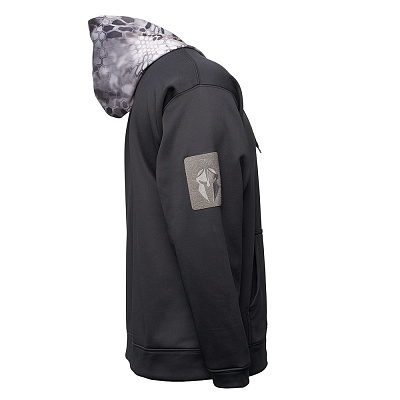 ТОЛСТОВКА С КАПЮШОНОМ KRYPTEK OPS HOODIE RAID/BLACK- фото №3