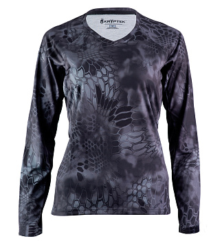 ФУТБОЛКА KRYPTEK WOMEN'S HYPERION LS CREW TYPHON